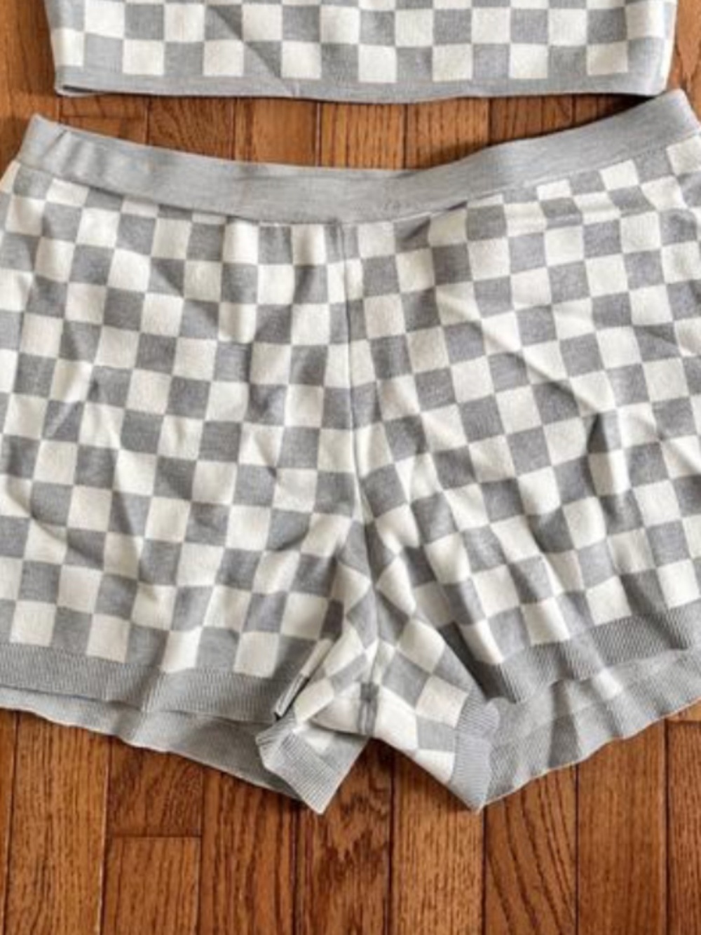 State of Day Women's Checkered short